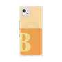 プレミアムスクエアケース with SnapMag［ オリジナル - initial two tone - B orange ］