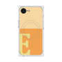 プレミアムスクエアケース with SnapMag［ オリジナル - initial two tone - E orange ］