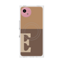 プレミアムスクエアケース with SnapMag［ オリジナル - initial two tone - E brown ］