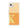 プレミアムスクエアケース with SnapMag［ オリジナル - initial two tone - K orange ］