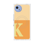プレミアムスクエアケース with SnapMag［ オリジナル - initial two tone - K orange ］