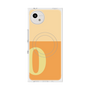 プレミアムスクエアケース with SnapMag［ オリジナル - initial two tone - O orange ］