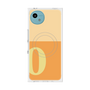 プレミアムスクエアケース with SnapMag［ オリジナル - initial two tone - O orange ］