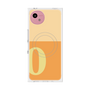 プレミアムスクエアケース with SnapMag［ オリジナル - initial two tone - O orange ］