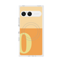 プレミアムスクエアケース with SnapMag［ オリジナル - initial two tone - O orange ］