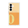プレミアムスクエアケース with SnapMag［ オリジナル - initial two tone - O orange ］