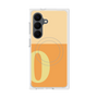 プレミアムスクエアケース with SnapMag［ オリジナル - initial two tone - O orange ］