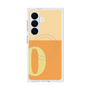 プレミアムスクエアケース with SnapMag［ オリジナル - initial two tone - O orange ］