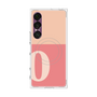 プレミアムスクエアケース with SnapMag［ オリジナル - initial two tone - O pink ］