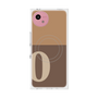 プレミアムスクエアケース with SnapMag［ オリジナル - initial two tone - O brown ］
