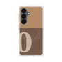 プレミアムスクエアケース with SnapMag［ オリジナル - initial two tone - O brown ］