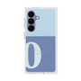 プレミアムスクエアケース with SnapMag［ オリジナル - initial two tone - O blue ］