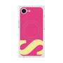 プレミアムスクエアケース with SnapMag［ オリジナル - initial color - S pink ］