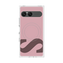 プレミアムスクエアケース with SnapMag［ オリジナル - initial color - S dusty pink ］