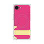 プレミアムスクエアケース with SnapMag［ オリジナル - initial color - T pink ］