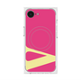 プレミアムスクエアケース with SnapMag［ オリジナル - initial color - V pink ］