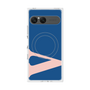 プレミアムスクエアケース with SnapMag［ オリジナル - initial color - V navy ］