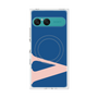プレミアムスクエアケース with SnapMag［ オリジナル - initial color - V navy ］