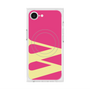 プレミアムスクエアケース with SnapMag［ オリジナル - initial color - W pink ］