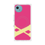 プレミアムスクエアケース with SnapMag［ オリジナル - initial color - X pink ］