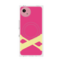プレミアムスクエアケース with SnapMag［ オリジナル - initial color - X pink ］