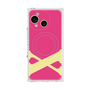 プレミアムスクエアケース with SnapMag［ オリジナル - initial color - X pink ］