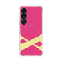 プレミアムスクエアケース with SnapMag［ オリジナル - initial color - X pink ］