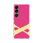 プレミアムスクエアケース with SnapMag［ オリジナル - initial color - X pink ］
