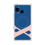 プレミアムスクエアケース with SnapMag［ オリジナル - initial color - X navy ］