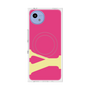 プレミアムスクエアケース with SnapMag［ オリジナル - initial color - Y pink ］