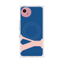 プレミアムスクエアケース with SnapMag［ オリジナル - initial color - Y navy ］