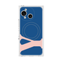 プレミアムスクエアケース with SnapMag［ オリジナル - initial color - Y navy ］