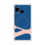 プレミアムスクエアケース with SnapMag［ オリジナル - initial color - Y navy ］