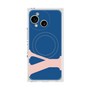 プレミアムスクエアケース with SnapMag［ オリジナル - initial color - Y navy ］