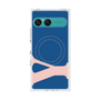 プレミアムスクエアケース with SnapMag［ オリジナル - initial color - Y navy ］
