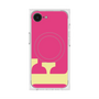 プレミアムスクエアケース with SnapMag［ オリジナル - initial color - F pink ］