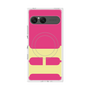 プレミアムスクエアケース with SnapMag［ オリジナル - initial color - H pink ］