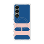 プレミアムスクエアケース with SnapMag［ オリジナル - initial color - H navy ］