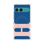 プレミアムスクエアケース with SnapMag［ オリジナル - initial color - H navy ］