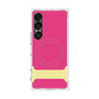 プレミアムスクエアケース with SnapMag［ オリジナル - initial color - I pink ］