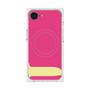 プレミアムスクエアケース with SnapMag［ オリジナル - initial color - J pink ］