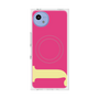 プレミアムスクエアケース with SnapMag［ オリジナル - initial color - J pink ］