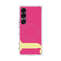 プレミアムスクエアケース with SnapMag［ オリジナル - initial color - J pink ］