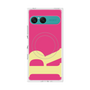 プレミアムスクエアケース with SnapMag［ オリジナル - initial color - R pink ］