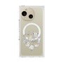 プレミアムスクエアケース with SnapMag［ こんにちは、いぬです - みんなそろって - クリア ］