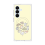 プレミアムスクエアケース with SnapMag［ こんにちは、いぬです - みんなそろって - ベージュ ］