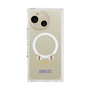 プレミアムスクエアケース with SnapMag［ ANNA SUI - フェイス - クリア ］