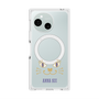 プレミアムスクエアケース with SnapMag［ ANNA SUI - フェイス - クリア ］