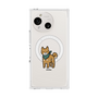 プレミアムスクエアケース with SnapMag［ オリジナル - CASEPLAYイヌ - shiba ］