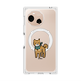 プレミアムスクエアケース with SnapMag［ オリジナル - CASEPLAYイヌ - shiba ］
